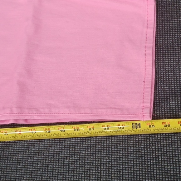 CHARTER CLUB pink capris pants wtih button fly close & pockets. Size 12. NWT - Picture 13 of 16